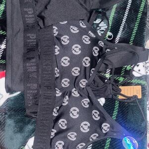 Victoria secret pink Black Sports Bra